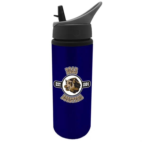 Blue color option for Garyline® Trailblazer Aluminum Bottle   25 Oz.