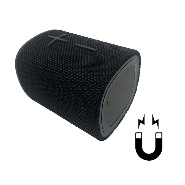 Black color option for Koozie® Aqua Glow Water Resistant Bluetooth® Speaker