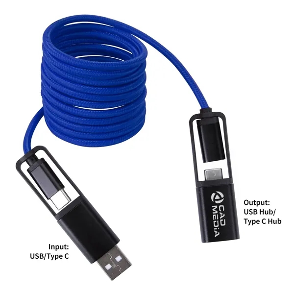 Blue color option for All Over Braided Long Cable Extender