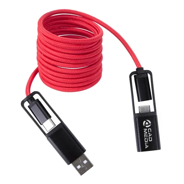 Red color option for All Over Braided Long Cable Extender
