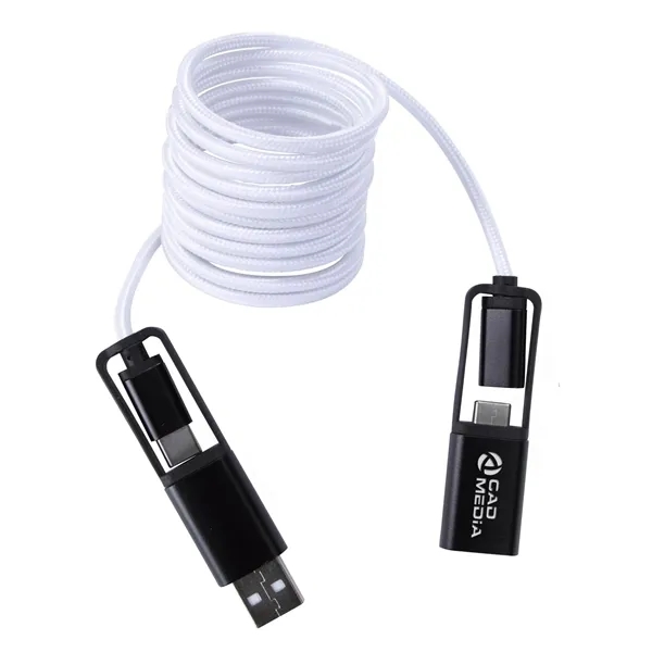 White color option for All Over Braided Long Cable Extender