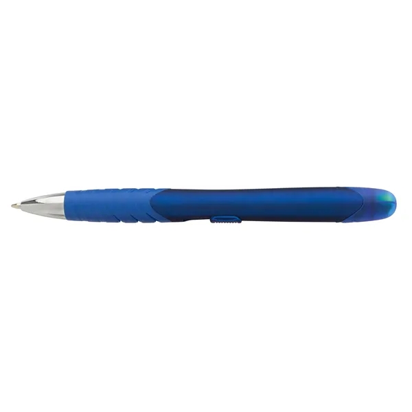 Blue color option for Souvenir® Soft Touch Jalan Highlighter Pen Combo