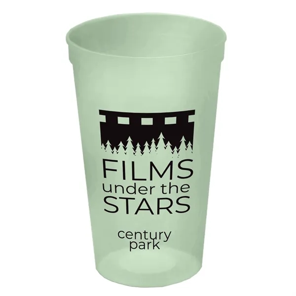 Glow-In-The-Dark color option for Garyline® Cups On The Go Glow In The Dark Stadium Cup   2...
