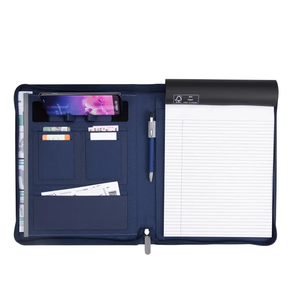 Photo of Souvenir® Armor Zippered Padfolio With Armor Pen