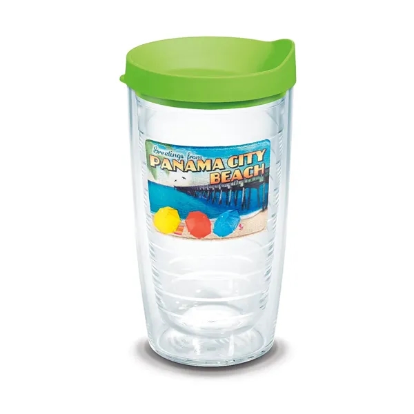 Lime Green color option for Tervis® Classic Tumbler Enhanced Embroidered Emblem   16 Oz.