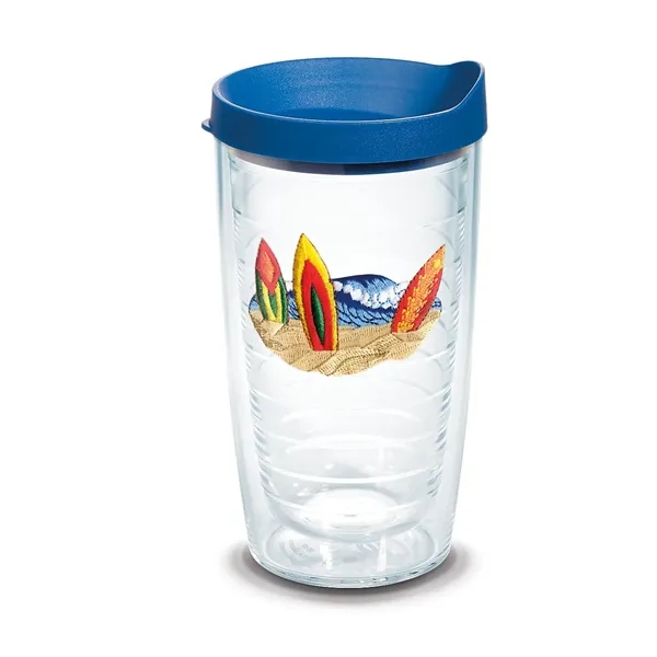 Blue color option for Tervis® Classic Tumbler Embroidered Emblem   16 Oz.