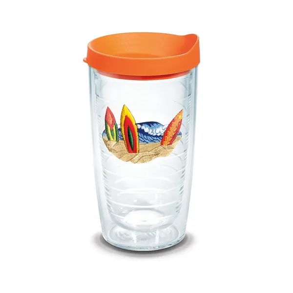Orange color option for Tervis® Classic Tumbler Embroidered Emblem   16 Oz.