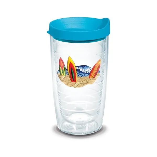 Turquoise color option for Tervis® Classic Tumbler Embroidered Emblem   16 Oz.