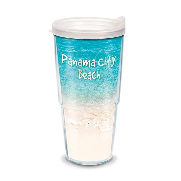 Frosted color option for Tervis® Classic Tumbler Full Color Insert   24 Oz.