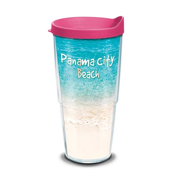 Fuchsia color option for Tervis® Classic Tumbler Full Color Insert   24 Oz.