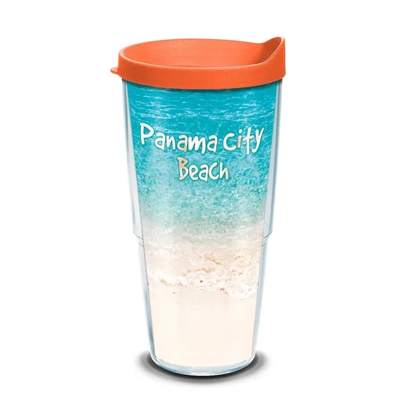 Orange color option for Tervis® Classic Tumbler Full Color Insert   24 Oz.