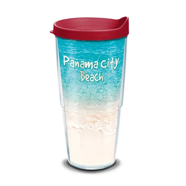 Red color option for Tervis® Classic Tumbler Full Color Insert   24 Oz.