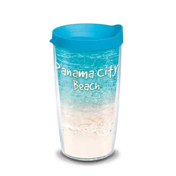 Turquoise color option for Tervis® Classic Tumbler Full Color Insert   16 Oz.
