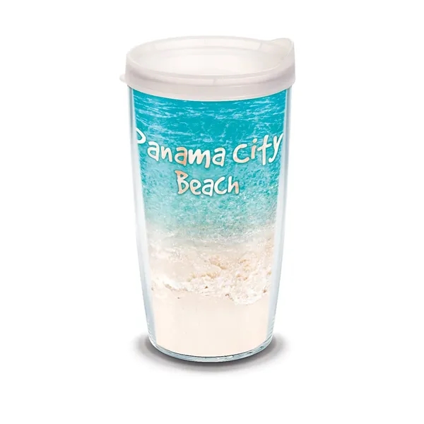 White color option for Tervis® Classic Tumbler Full Color Insert   16 Oz.