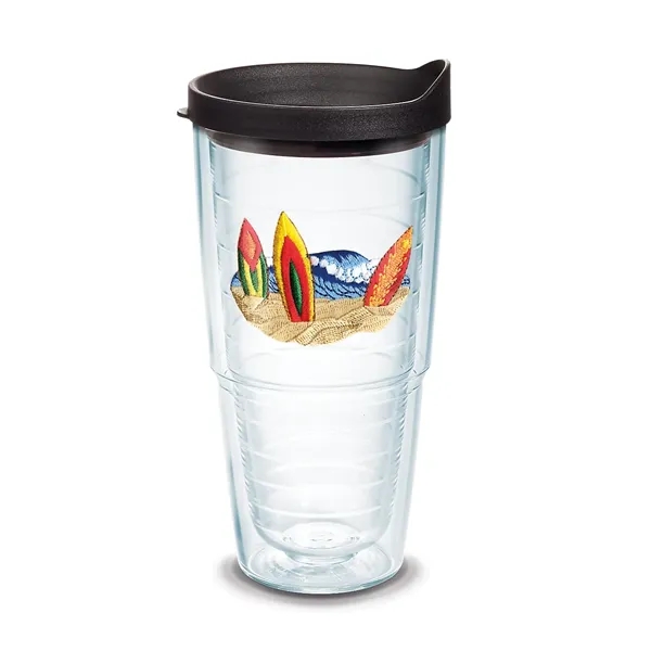 Black color option for Tervis® Classic Tumbler Embroidered Emblem   24 Oz.
