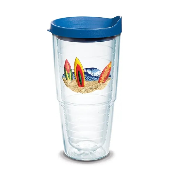 Blue color option for Tervis® Classic Tumbler Embroidered Emblem   24 Oz.