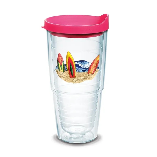 Fuchsia color option for Tervis® Classic Tumbler Embroidered Emblem   24 Oz.