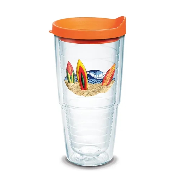 Orange color option for Tervis® Classic Tumbler Embroidered Emblem   24 Oz.
