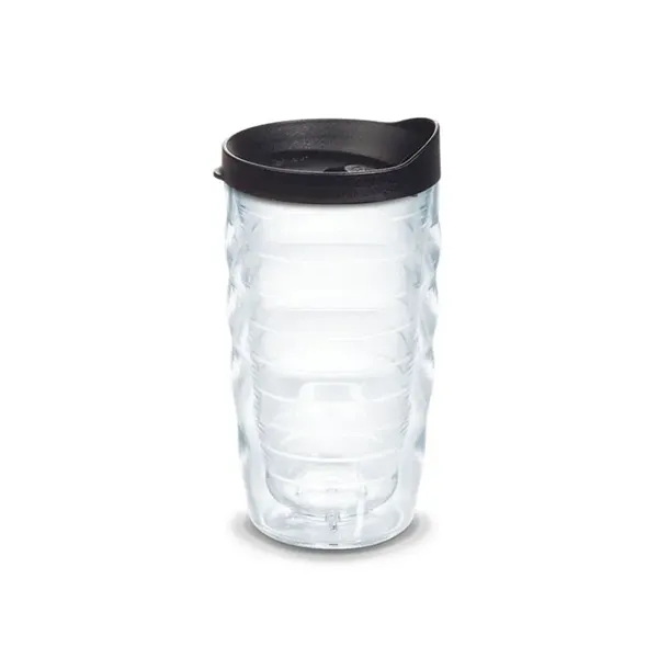Black color option for Tervis® Classic Wavy Tumbler Embroidered Emblem   10 Oz.