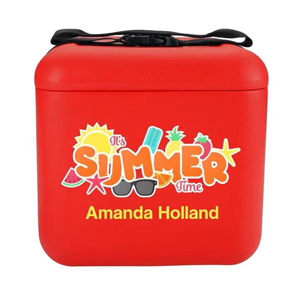 Red color option for Foam™ 30 Can Eva Cooler