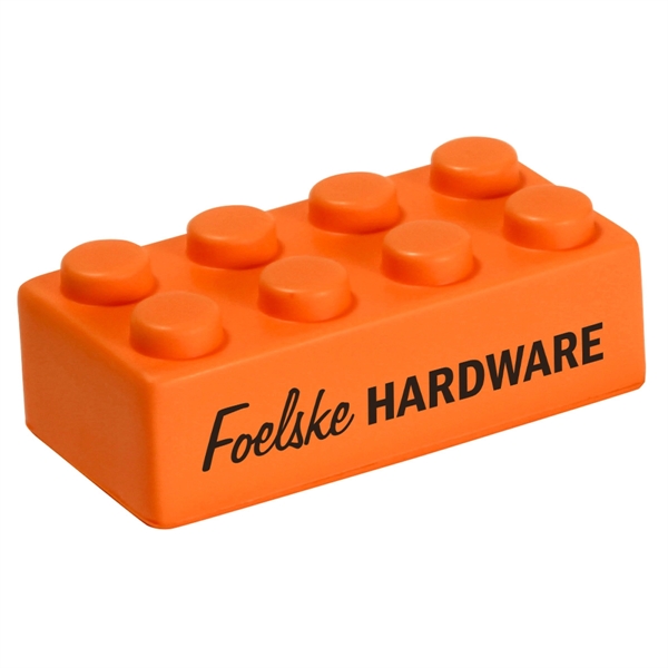 Medium Orange color option for Building Block Individual Piece