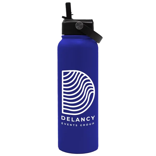 Royal Blue color option for Garyline® Goliath Stainless Steel Bottle With Flip Straw ...