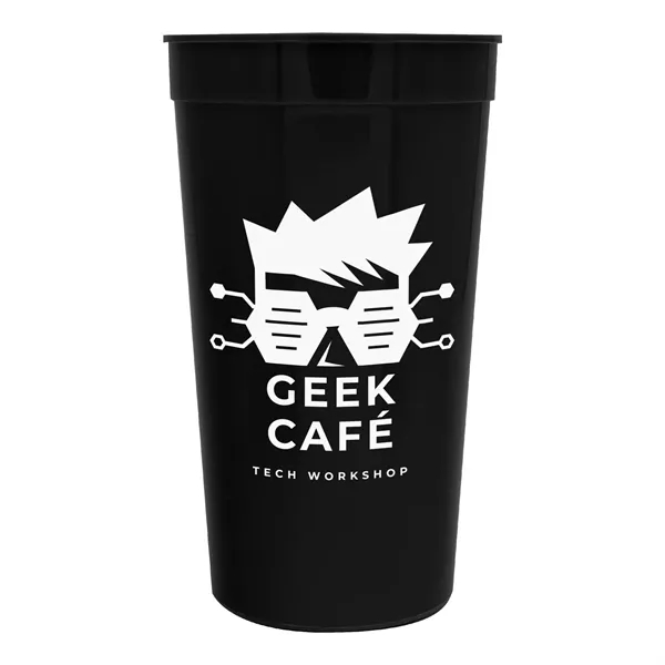 Black color option for Garyline® Supersize Stadium Cup   32 Oz.
