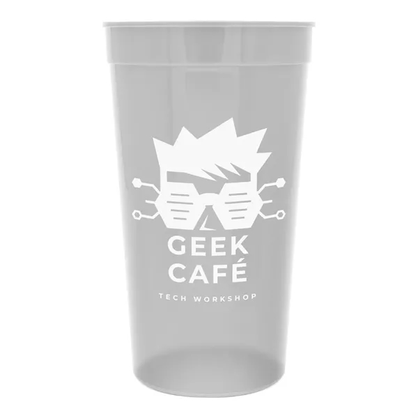 Frost color option for Garyline® Supersize Stadium Cup   32 Oz.