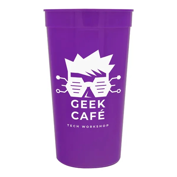 Violet color option for Garyline® Supersize Stadium Cup   32 Oz.
