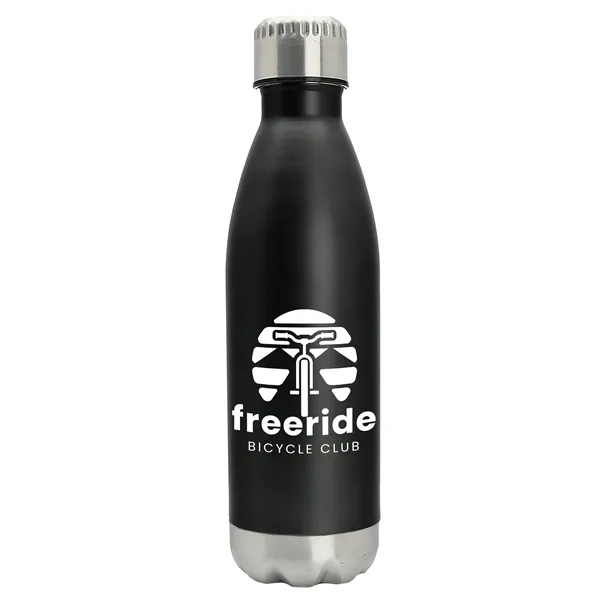 Black color option for Garyline® Stainless Steel Bottle   17 Oz.
