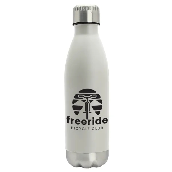 White color option for Garyline® Stainless Steel Bottle   17 Oz.