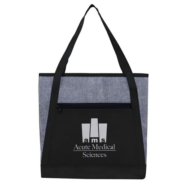 Black color option for Good Value™ Heathered Rpet Non Woven Tote