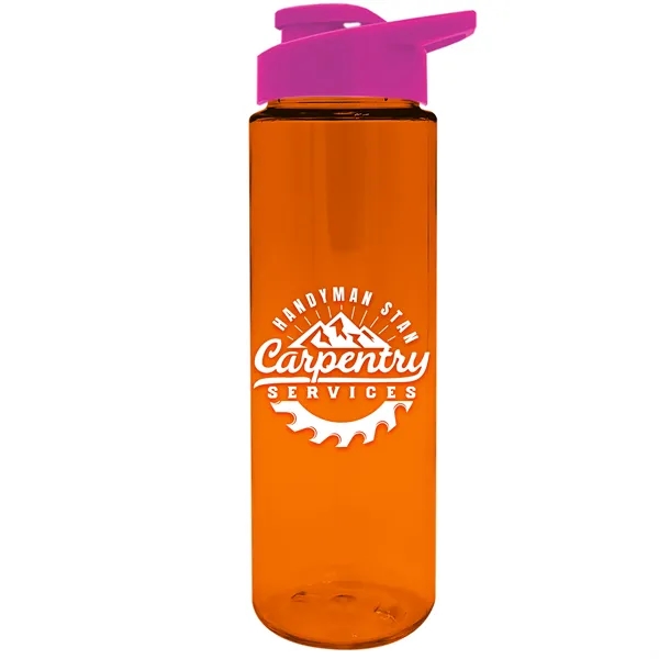 Translucent Orange color option for Garyline® Freedom Tritan® Bottle With Drink Thru Lid   28...