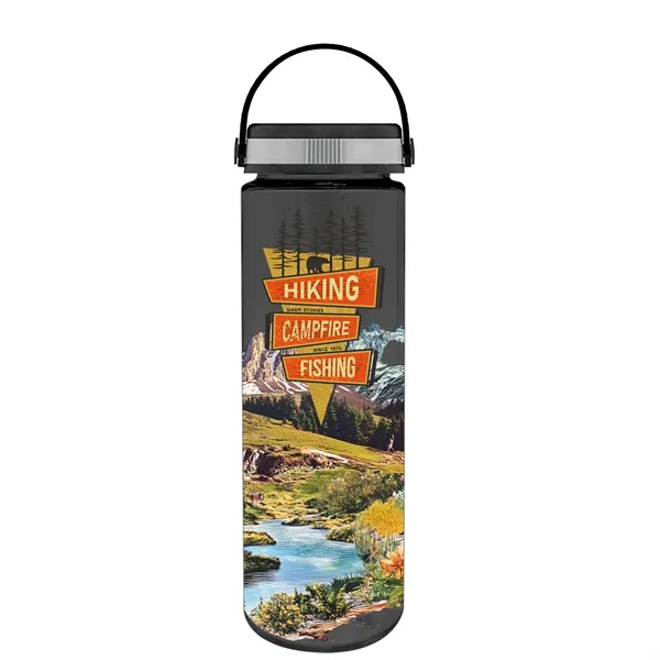 Smoke color option for Garyline® Freedom Tritan® Bottle With Grip Lid   28 Oz.