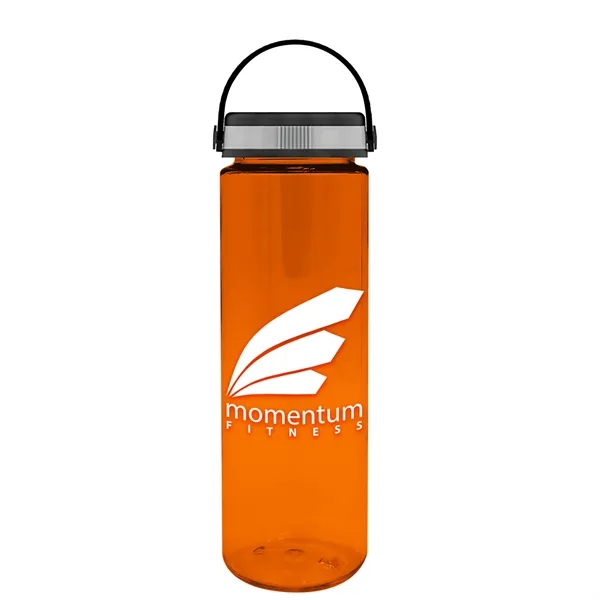 Translucent Orange color option for Garyline® Freedom Tritan® Bottle With Grip Lid   28 Oz.
