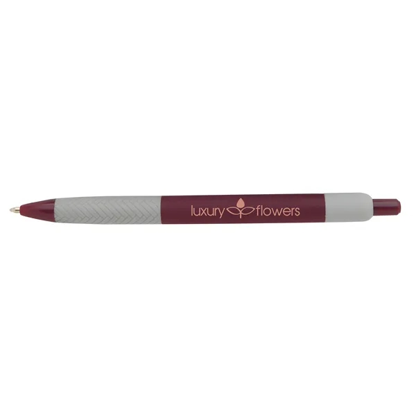 Burgundy color option for Souvenir® Herringbone Rabs Pen