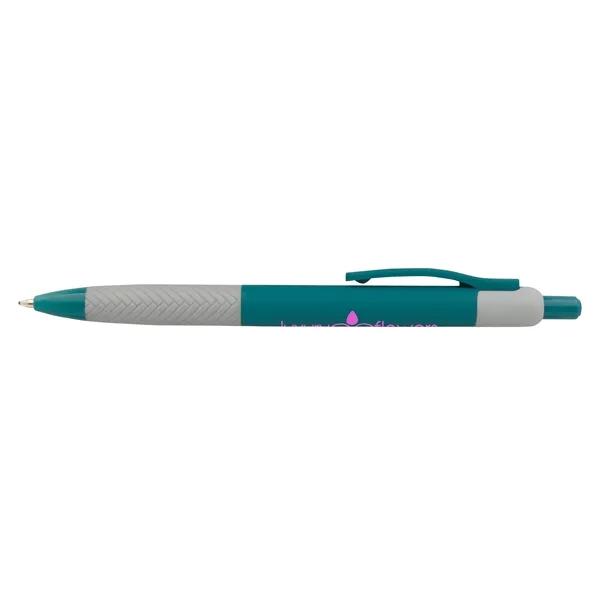 Teal color option for Souvenir® Herringbone Rabs Pen