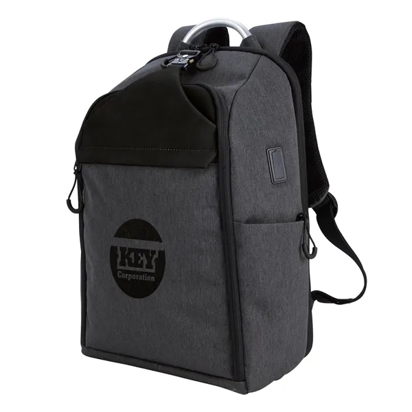 Charcoal/Black color option for Scx Innovative Design™ Computer Backpack With Usb Port