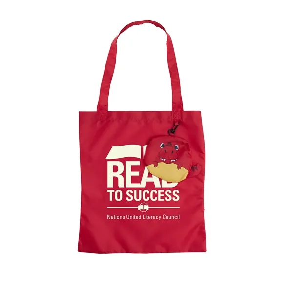 Tyrannosaurus Rex color option for Paws N Claws® Foldable Tote With Hanging Pouch