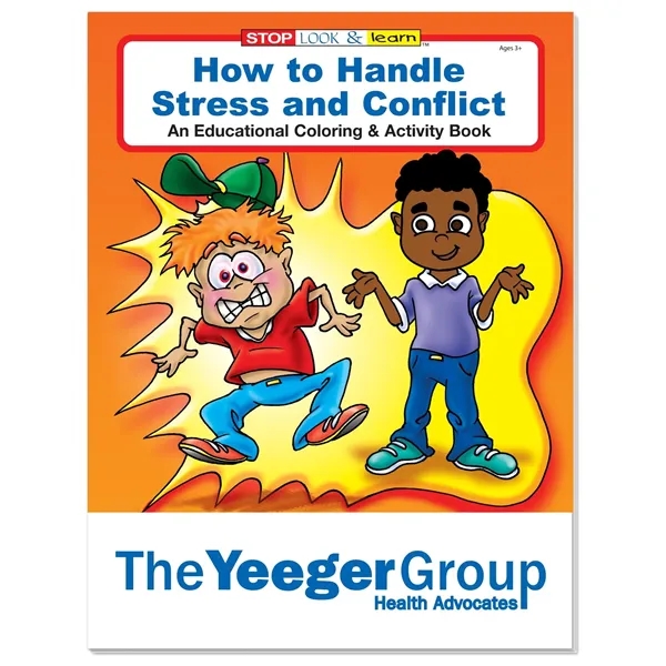 White color option for Good Value™ Coloring Book: How To Handle Stress And Conflict