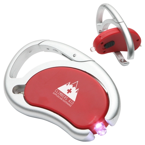 Medium Red color option for Carabiner Swivel Light & Pen