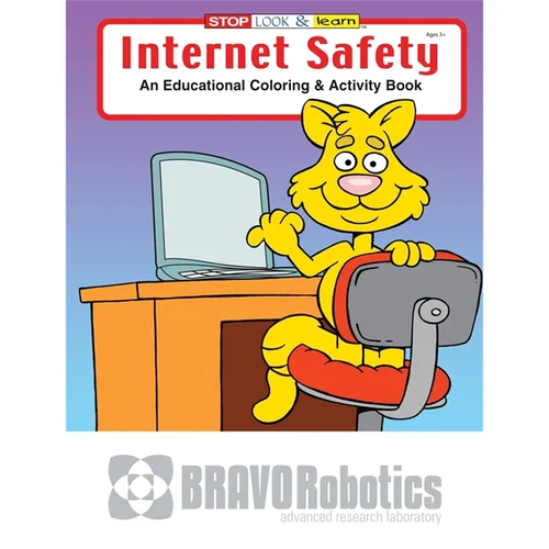 Main photo of Coloring Book: Internet Safety