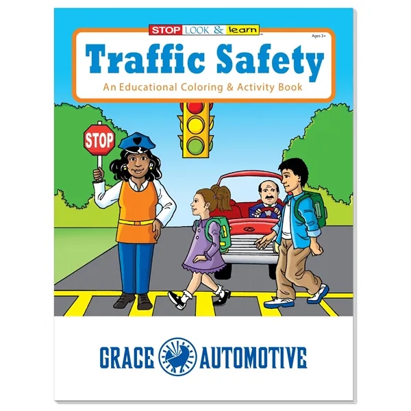 White color option for Coloring Book: Traffic Safety