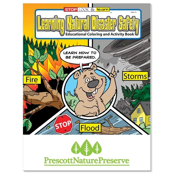 White color option for Good Value™ Coloring Book: Learning Natural Disaster Safety