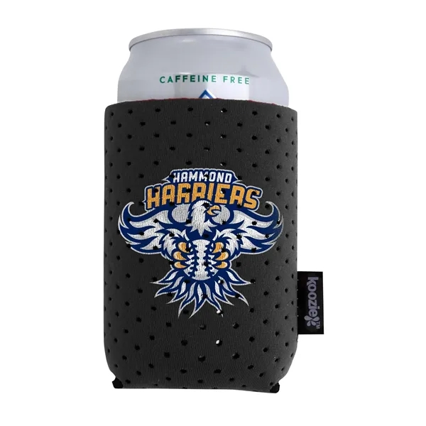 Black color option for Koozie® Perforated Rpet Can Cooler