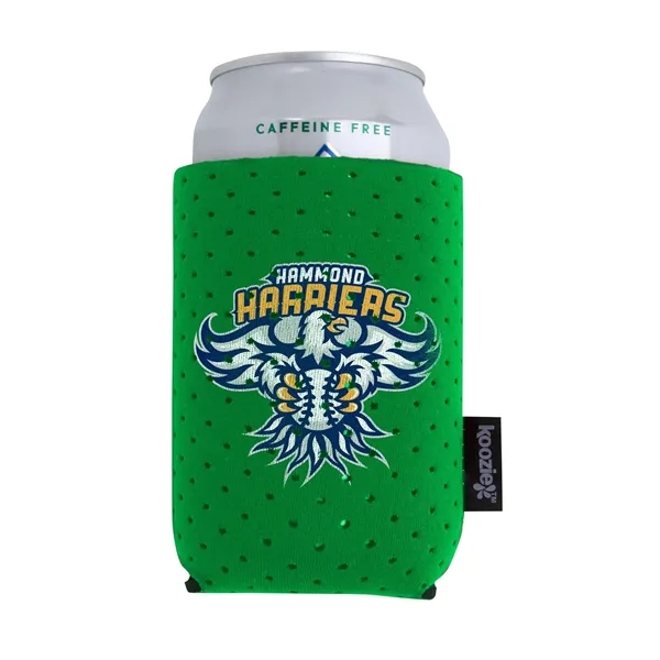 Green color option for Koozie® Perforated Rpet Can Cooler