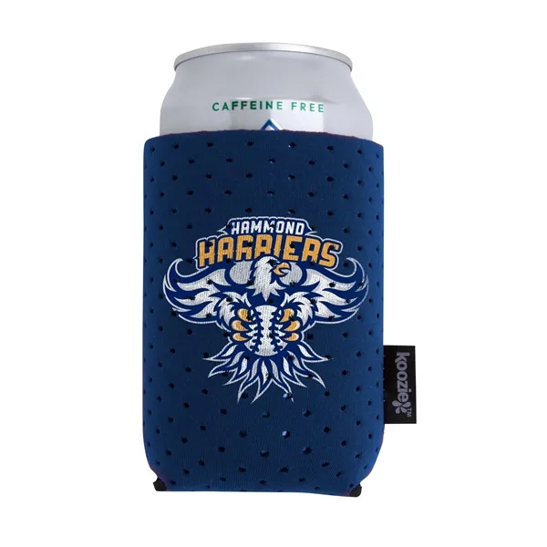 Navy color option for Koozie® Perforated Rpet Can Cooler