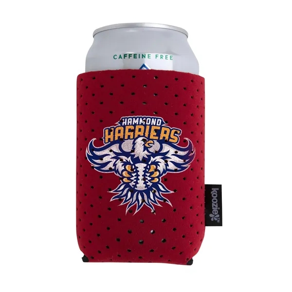 Red color option for Koozie® Perforated Rpet Can Cooler