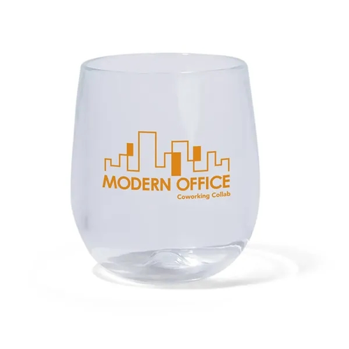 Main photo of Silipint® Clear Stemless Wine Glass   12 Oz.