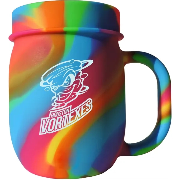 Hippie Hopps color option for Silipint® Mason Jar Mug   25 Oz.